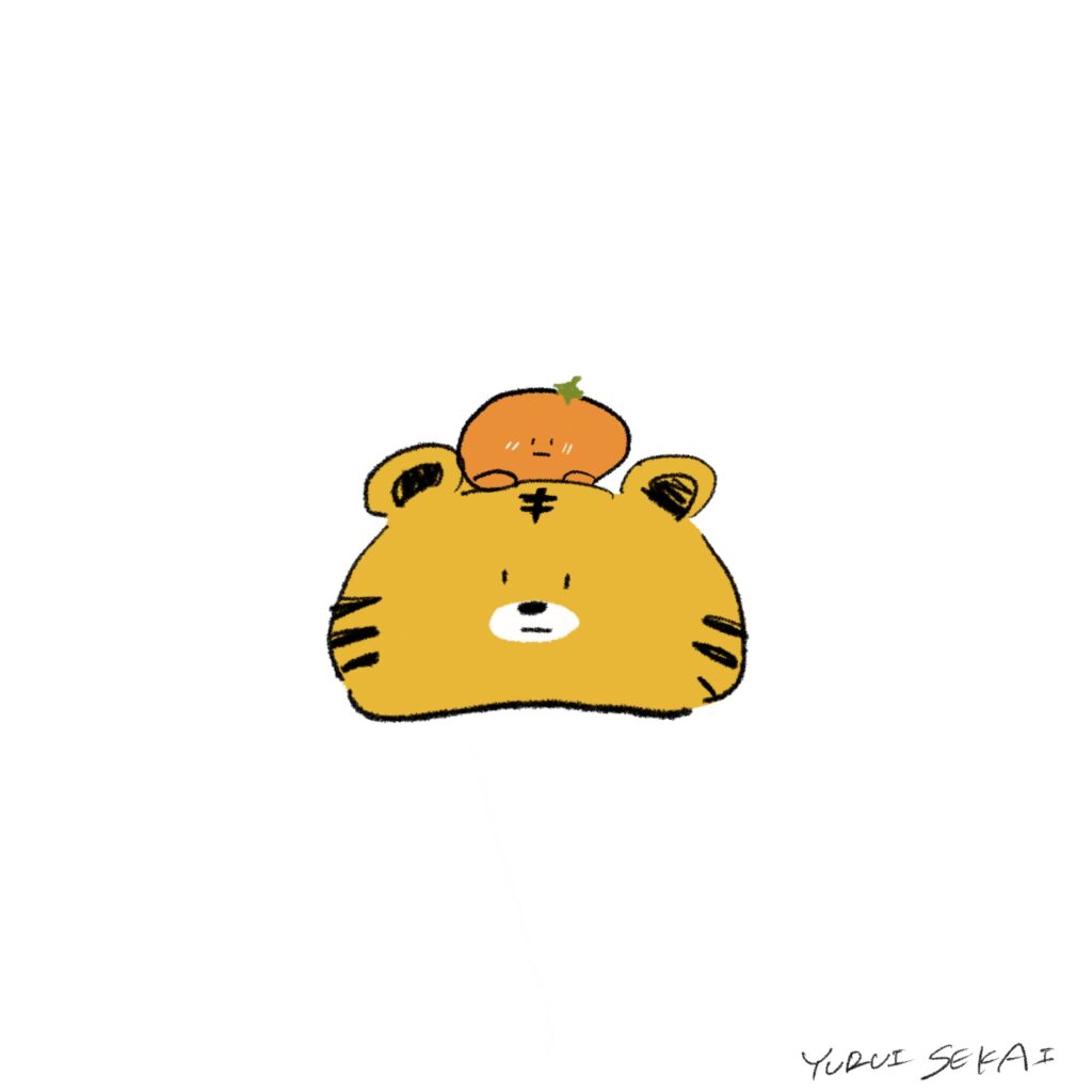 フリー素材 フリーアイコンなどに使える無料のゆるいイラストまとめました お正月と虎 クリスマス おばけ 女の子 男の子 猫耳 他にもパンダ 鹿 犬 等 きょうはなにをしよう
